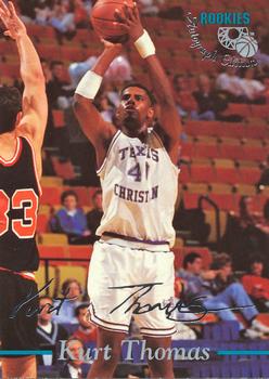 1995 Classic Rookies - Autograph Edition #9 Kurt Thomas Front
