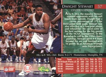 1995 Classic Rookies - Autograph Edition #57 Dwight Stewart Back