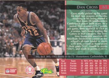 1995 Classic Rookies - Autograph Edition #61 Dan Cross Back