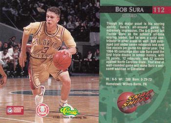 1995 Classic Rookies - Autograph Edition #112 Bob Sura Back
