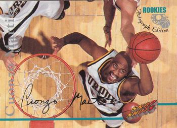 1995 Classic Rookies - Autograph Edition #118 Cuonzo Martin Front