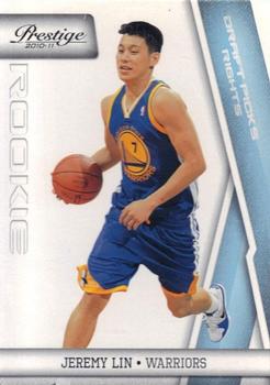 2010-11 Panini Prestige - Draft Picks Light Blue #187 Jeremy Lin Front