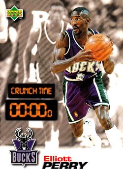 1997 Upper Deck Nestle Crunch Time #CT03 Elliot Perry Front