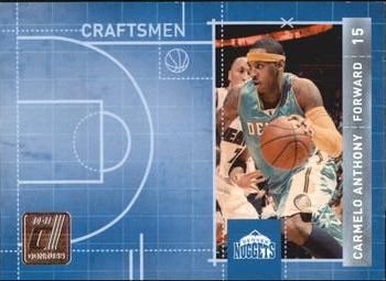 2010-11 Donruss - Craftsmen #5 Carmelo Anthony Front
