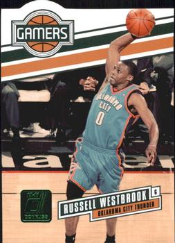 2010-11 Donruss - Gamers Die Cuts Emerald #11 Russell Westbrook Front