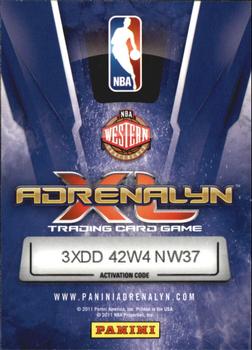 2010-11 Panini Adrenalyn XL #22 Darrell Arthur Back
