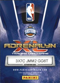 2010-11 Panini Adrenalyn XL #298 Kevin Seraphin Back