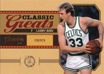 2010-11 Panini Classics - Classic Greats #16 Larry Bird Front