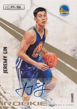 2010-11 Panini Rookies & Stars - Gold Signatures #129 Jeremy Lin Front