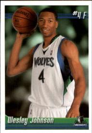 2010-11 Panini Stickers #352 Wesley Johnson Front