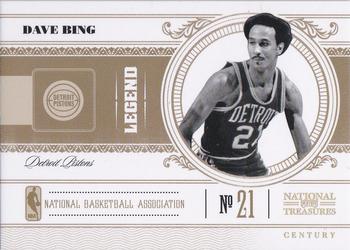 2010-11 Playoff National Treasures - Century Gold #104 Dave Bing Front