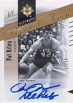 2010-11 Upper Deck Ultimate Collection - Ultimate Personal Touch My Hero #H-PR Pat Riley Front