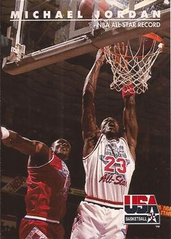 1992 SkyBox USA #43 Michael Jordan Front
