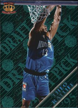 1995 Pacific Prisms - Blue #12 Theo Ratliff Front