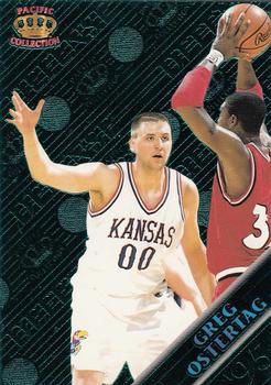 1995 Pacific Prisms - Blue #13 Greg Ostertag Front