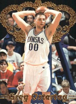 1995 Pacific Prisms - Gold Crown Die Cuts #DC-7 Greg Ostertag Front