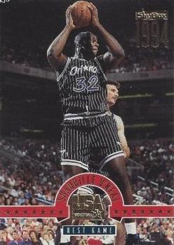 1994 SkyBox USA - Gold #69 Shaquille O'Neal Front