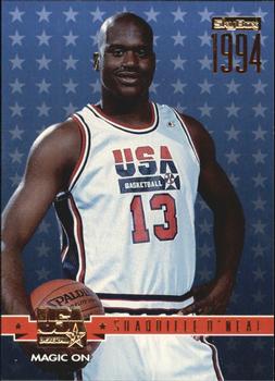 1994 SkyBox USA - Gold #72 Shaquille O'Neal Front