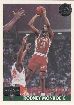 1991 Front Row Update - Silver Charter Member #59 Rodney Monroe Front