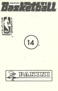 1990-91 Panini Stickers #14 Dan Majerle Back