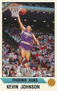 1990-91 Panini Stickers #16 Kevin Johnson Front