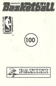 1990-91 Panini Stickers #100 Greg Anderson Back