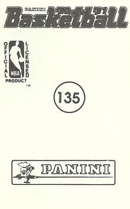 1990-91 Panini Stickers #135 Larry Bird Back