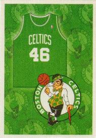 2009-10 Panini NBA Stickers #1 Boston Celtics Logo Front