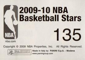 2009-10 Panini NBA Stickers #135 Mario Chalmers Back