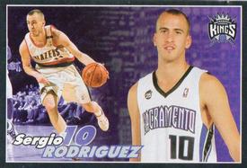 2009-10 Panini NBA Stickers #313 Sergio Rodriguez Front