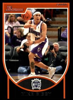 2007-08 Bowman #10 Mike Bibby Front