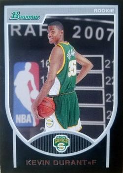 2007-08 Bowman #111 Kevin Durant Front