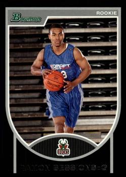 2007-08 Bowman #118 Ramon Sessions Front