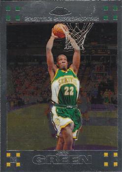 2007-08 Topps Chrome #151 Jeff Green Front