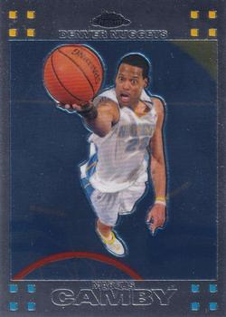 2007-08 Topps Chrome #90 Marcus Camby Front