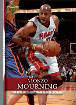 2007-08 Upper Deck First Edition #154 Alonzo Mourning Front