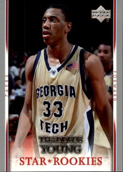 2007-08 Upper Deck #202 Thaddeus Young Front
