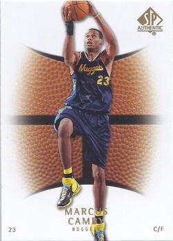 2007-08 SP Authentic #68 Marcus Camby Front