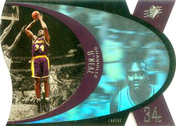 1997 SPx #SPX24 Shaquille O'Neal Front