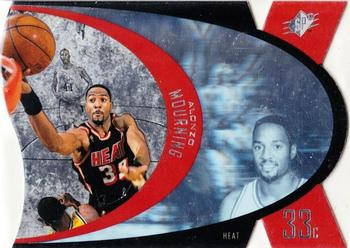 1997 SPx #SPX25 Alonzo Mourning Front