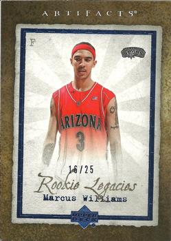 2007-08 Upper Deck Artifacts - Blue #131 Marcus Williams Front