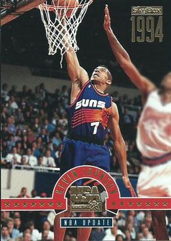 1994 SkyBox USA - Kevin Johnson Update #93 Kevin Johnson Front