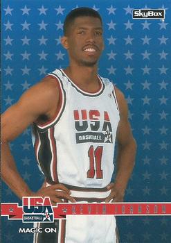 1994 SkyBox USA - Kevin Johnson Update #95 Kevin Johnson Front