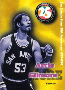 1998 San Antonio Spurs 25th Anniversary Team #25-04 Artis Gilmore Front