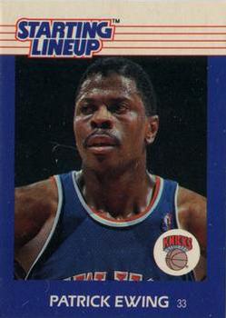 1988 Kenner Starting Lineup Cards #3538104010 Patrick Ewing Front