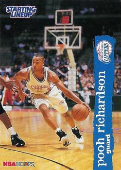 1996 Kenner/Hoops Starting Lineup Cards #53025400 Pooh Richardson Front