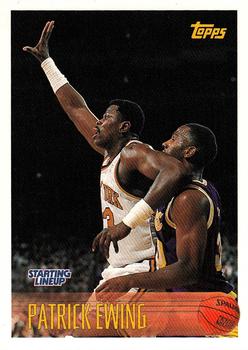 1997 Kenner/Topps/Upper Deck Starting Lineup Cards #1 Patrick Ewing Front
