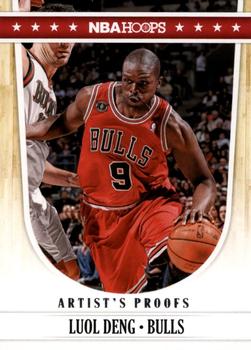 2011-12 Hoops - Artist's Proofs #25 Luol Deng Front