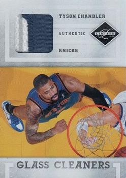 2011-12 Panini Limited - Glass Cleaners Materials Prime #19 Tyson Chandler Front