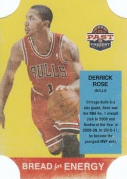 2011-12 Panini Past & Present - Bread for Energy #42 Derrick Rose Front